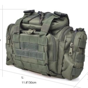 Yoshikawa Fishing Tackle Bag Waist Shoulder Pack With Fishing Lures Boxes