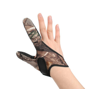 Fishing Glove Coated Grip Waterproof Anti-Slip Finger Protection