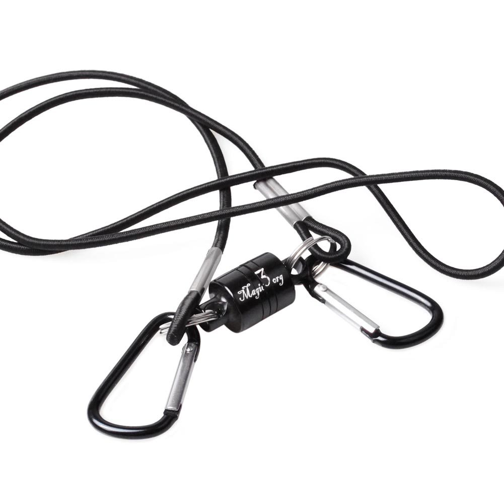 Yoshikawa Fly Fishing Magnetic Landing Net Release Black 2ft Min 4ft Max 4 Kg