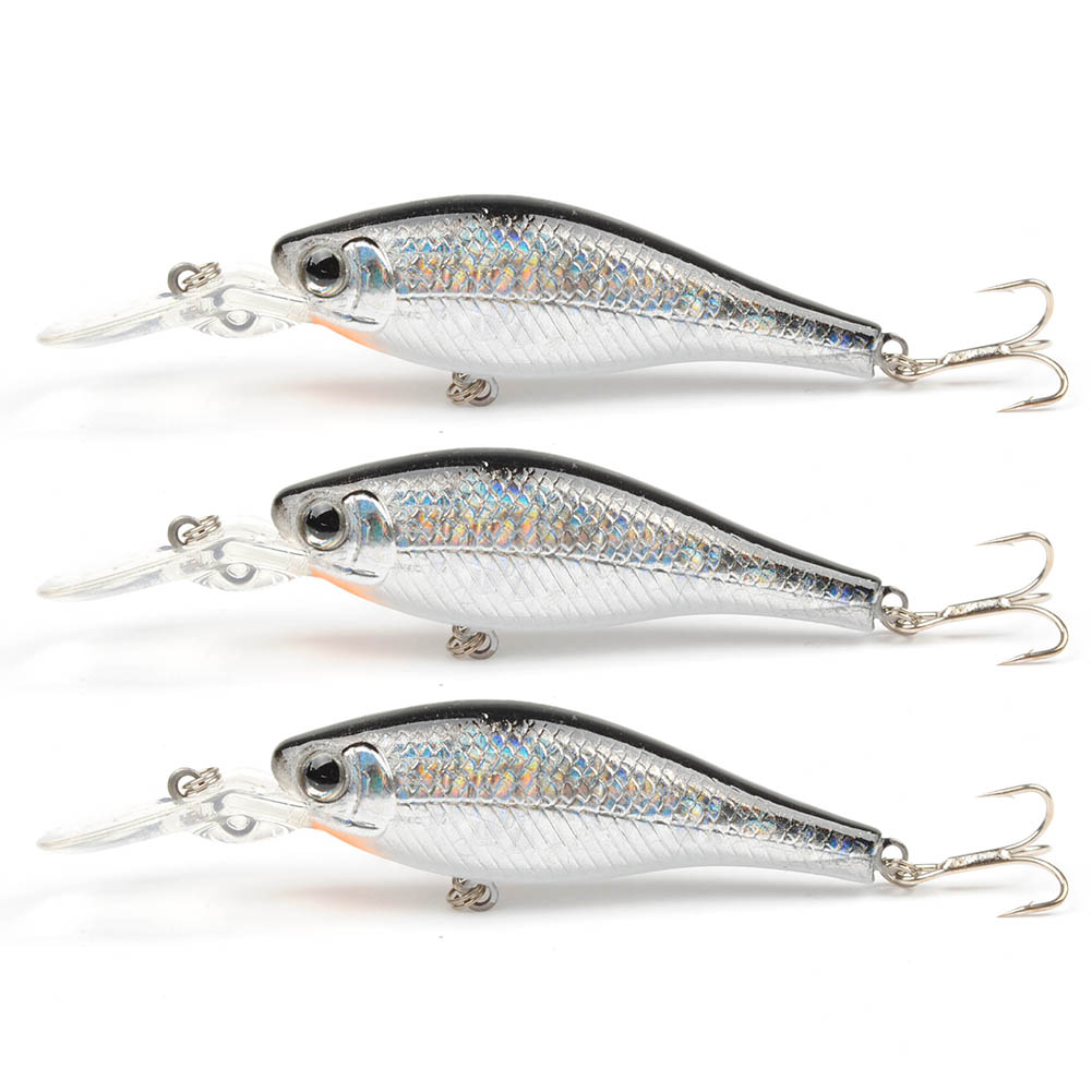Crankbait Fishing Hard Lures Fat Rattle Lifelike