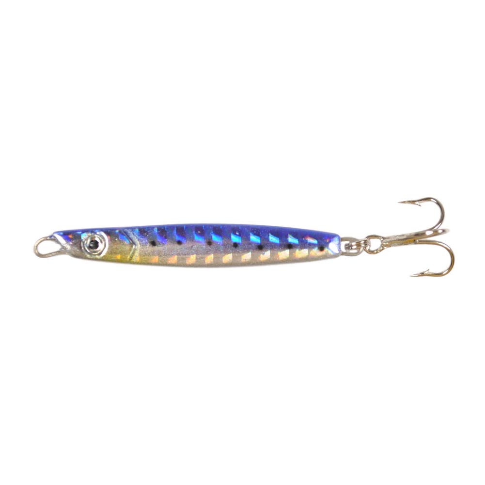 Yoshikawa Casting Jig Metal Bait Lure Saltwater Freshwater Bass Fishing Lure 1/4oz,1/2oz Treble Hooks Multi-color