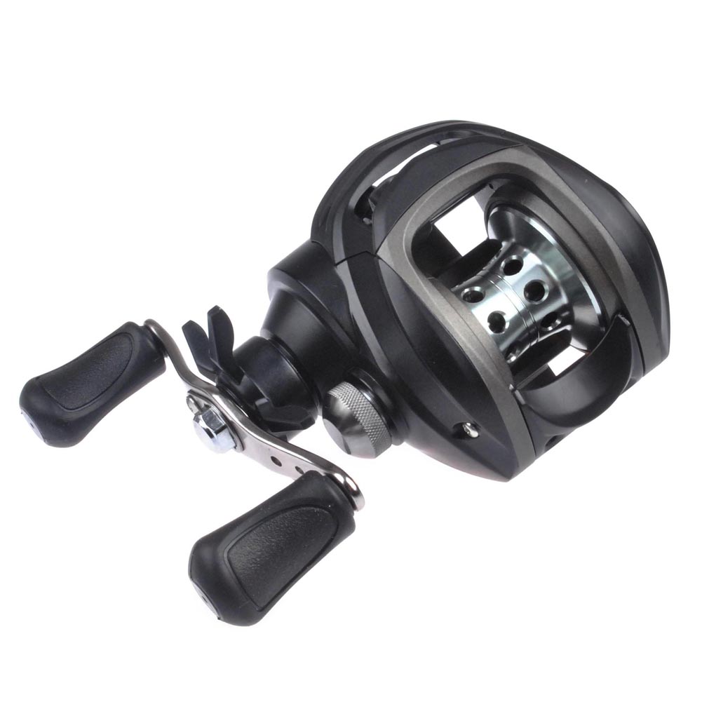 Yoshikawa Baitcasting Reel Low Profile High Speed Left Hand 7+1BB 6.3:1 Black