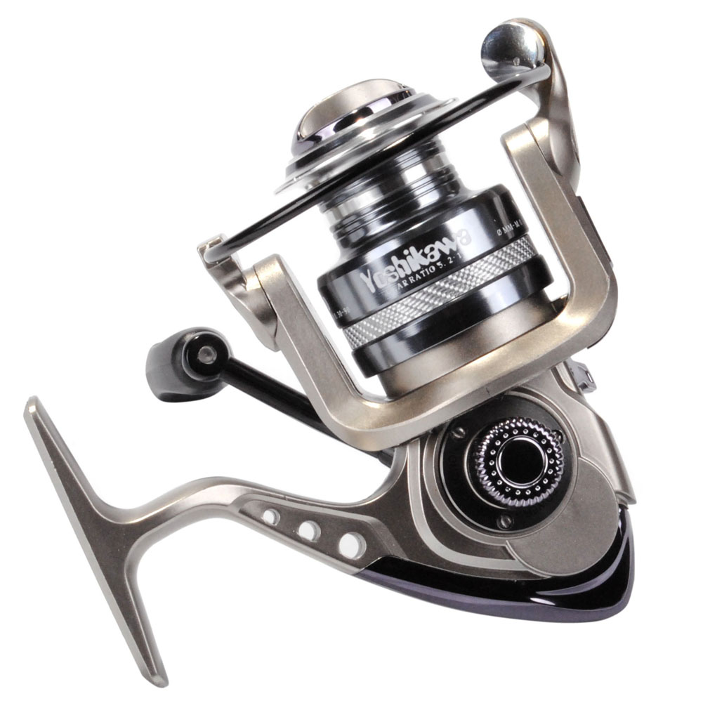Yoshikawa Saltwater Fishing Spinning Reel 11 Ball Bearings High Speed YG3000 Gray