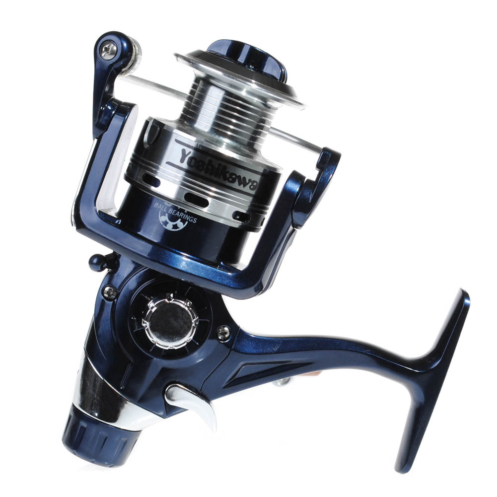 YOSHIKAWA Fishing Spinning Reel 2000 Baitrunner CC2000 10 Ball Bearings 5.0:1