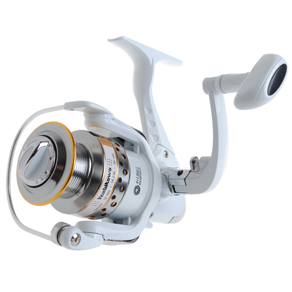 Yoshikawa Fishing Spinning Reel High Speed Al Spool 5.2:1 10BB 3000 Bass Pike Trout