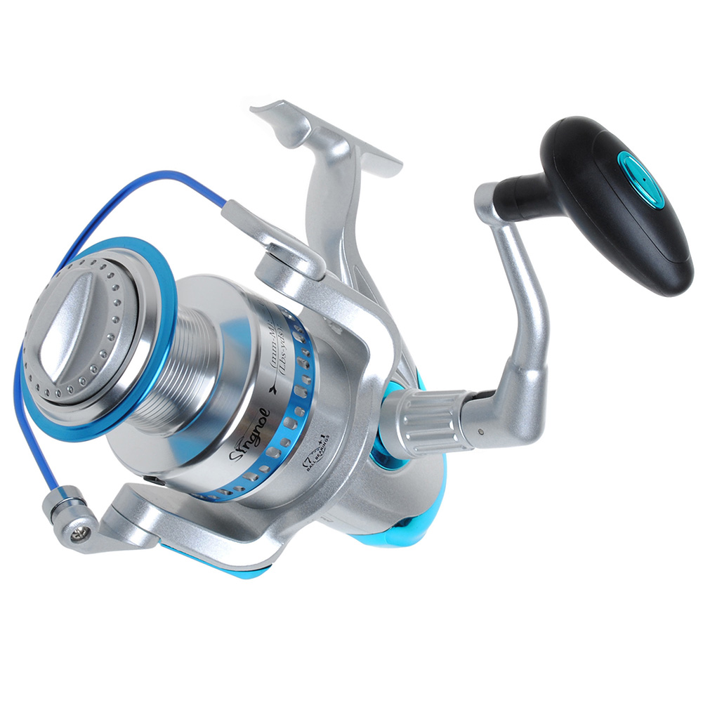 Yoshikawa Large Saltwater Spinning Reel 7+1BB Size 10000 4.5:1 Trolling Jigging Surfcasting Tuna Aluminum Spool