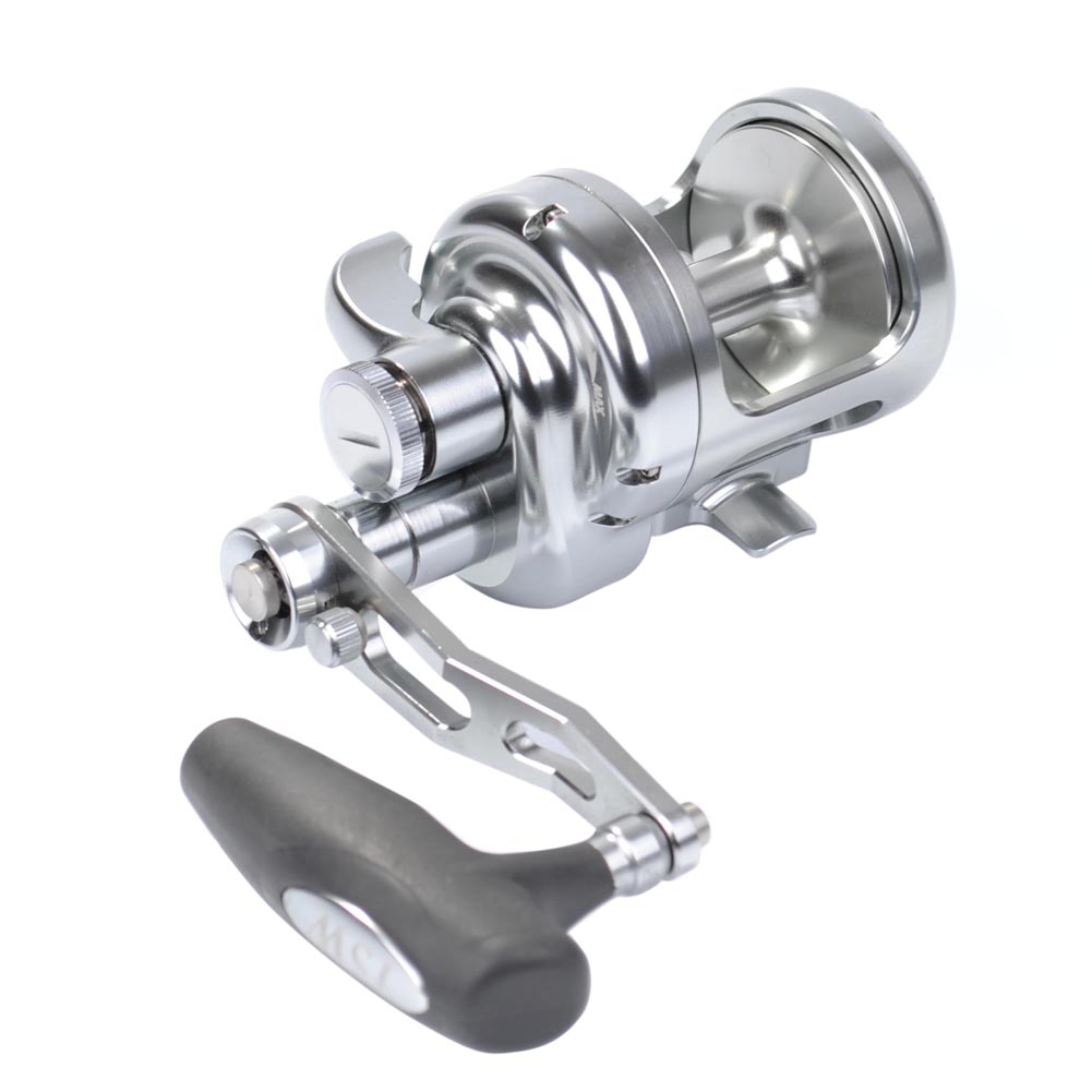 Yoshikawa Saltwater Trolling Reel Carbon FX Lever Drag Dual Speed Stainless Steel Ball Bearings 30Lb/450yds 5.0:1/3.0:1