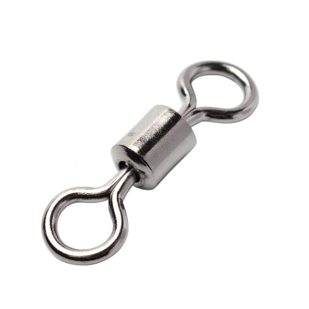 Yoshikawa Saltwater Fishing Rolling Swivel #3/0 200Lb Connector Terminal Tackle (pack of 40)